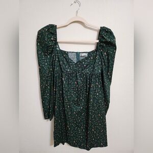 Reformation Kenzi Dress in Coriander